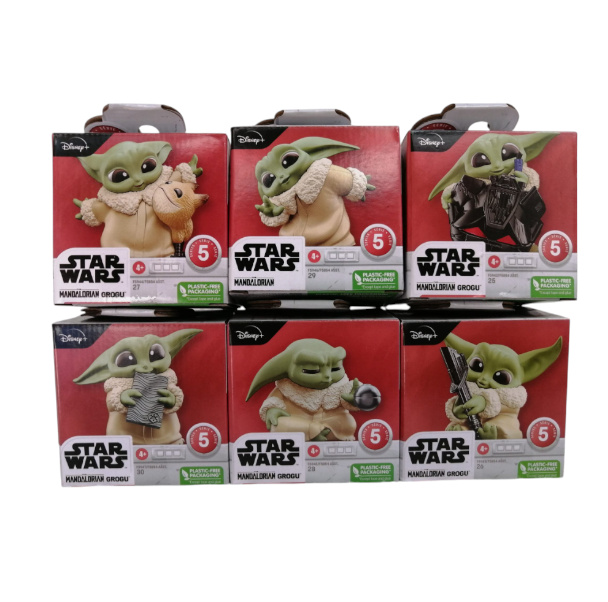 Set coleccionable Star Wars Grogu serie 5 surtido x6 figuras