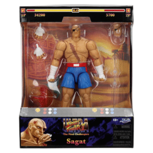 Figura de accion Sagat Ultra Street Fighter II Jada 6 pulgadas