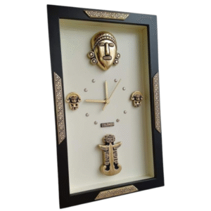 Reloj Decorativo Artesanal Precolombino