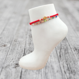 Tobillera Ojo Turco y Mano Hamsa