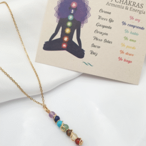 Cadena 7 Chakras Grande