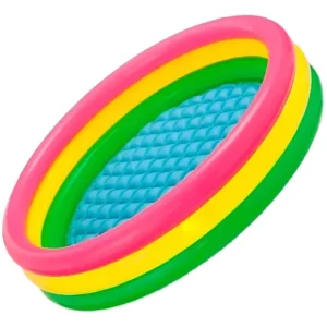 Piscina Inflable Intex 114x25 cm Más Grande Más Diversión
