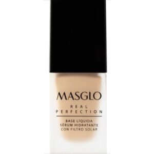 MASGLO REAL PERFECTION BASE LIQUIDA SERUM TONO MEDIANO 1