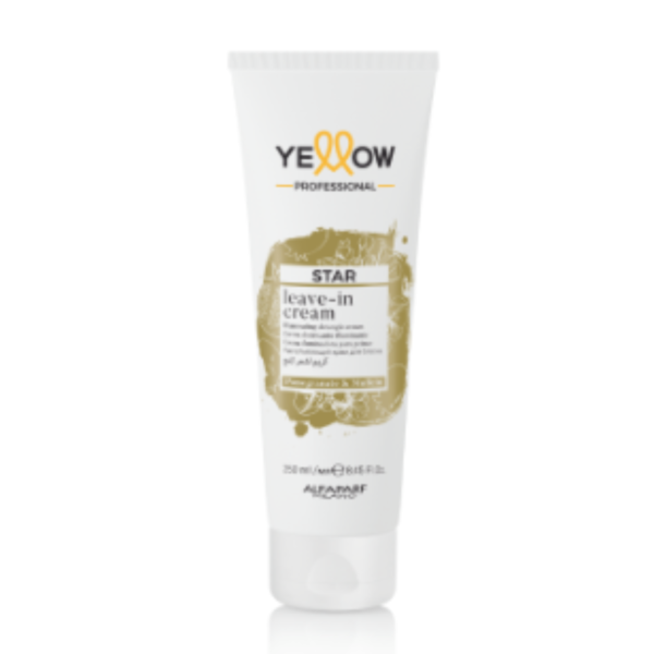 YELLOW STAR LEAVE IN CREAM INTENSIFICADOR DE BRILLO 250ML