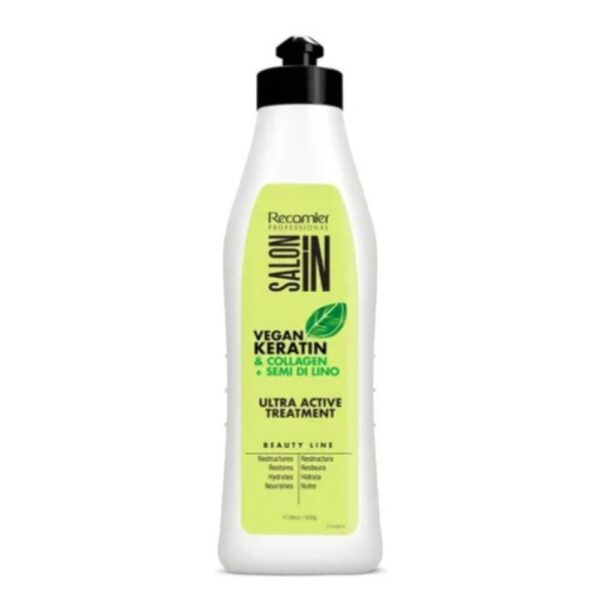 RECAMIER SALON IN VEGAN KERATIN Y COLLAGEN ULTRA ACTIVE TREATMENT 500G