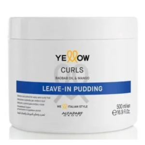 Yellow curls leave in pudding definición y control de rizos 500ml