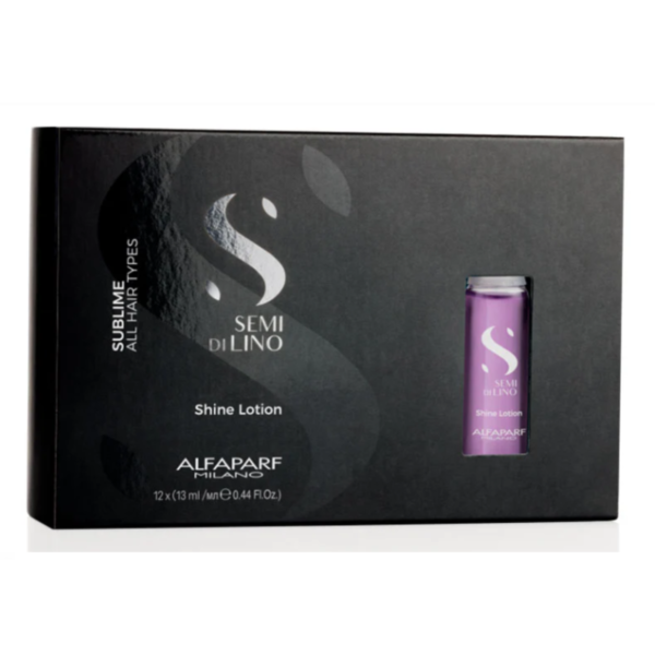 Tratamiento Alfaparf Semi di Lino ampollas shine lotion 13ml