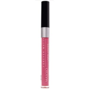 MASGLO LABIAL LIQUIDO LARGA DURACION MATE TONO ROSA CONFIABLE 2G