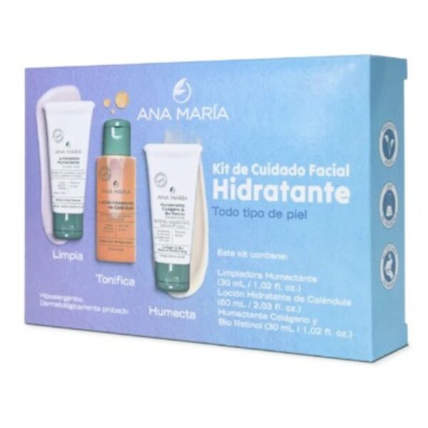 ANA MARIA KIT DE CUIDADO FACIAL HIDRATANTE TODO TIPO DE PIEL