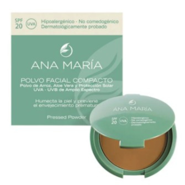 ANA MARIA POLVO COMPACTO TRADICIONAL TONO MOCA