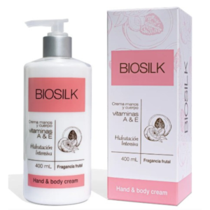 ANA MARIA BIOSILK CREMA MANOS Y CUERPO FRAGANCIA FRUTAL 400ML