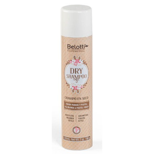 BELOTTI DRY SHAMPOO EN SECO TONOS RUBIOS Y PASTEL 960ML
