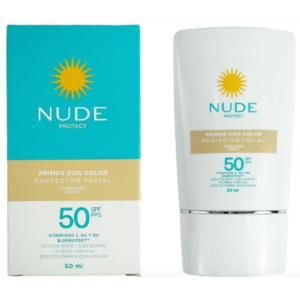 NUDE PROTECT PROTECTOR SOLAR FACIAL CON COLOR PRIMER 50SPF 50ML