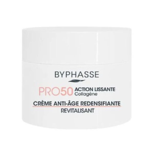 BYPHASSE CREME ANTI AGE REDENSIFIANTE PRO 50 ANS ACTION LISSANTE 60ML
