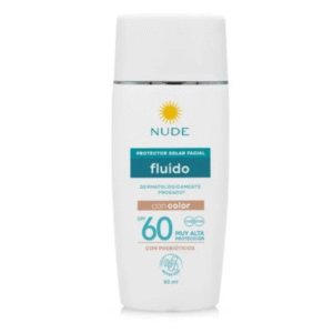 NUDE PROTECTOR SOLAR FACIAL FLUIDO SIN COLOR 60SPF 50ML