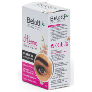 Belotti henna para cejas color café medio 3g