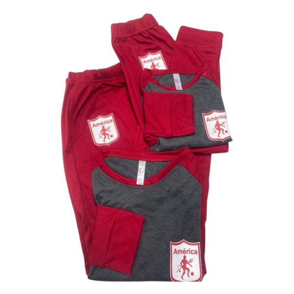 PIJAMA FUTBOLERA DE NIÑO DE AMERICA - Imagen 2