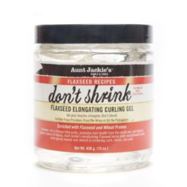 AUNT JACKIES FLAXSEED RECIPES DONT SHRINK CURLING GEL