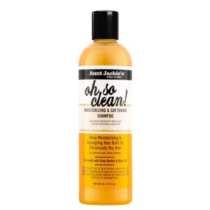 AUNT JACKIES OH SO CLEAN MOISTURIZING AND SOFTENING SHAMPOO