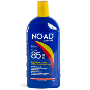 noad sun care loción protectora solar 85 spf