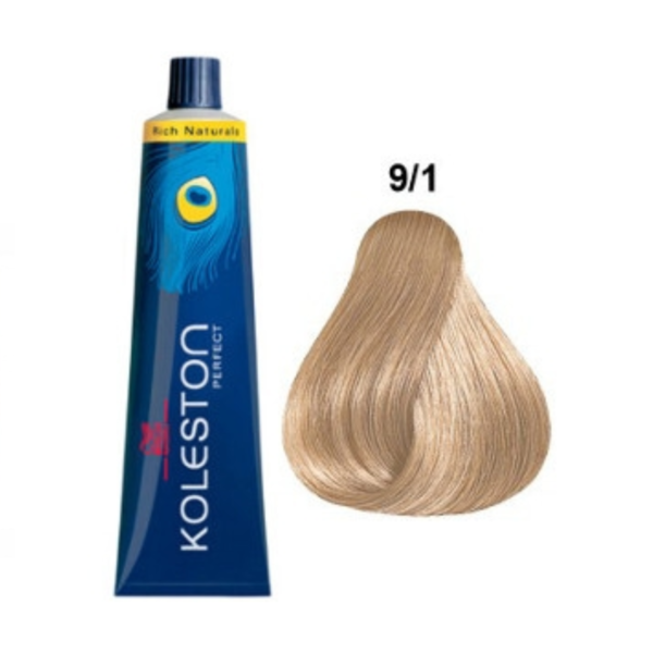 Tinte wella permanente color perfect rubio extra claro ceniza