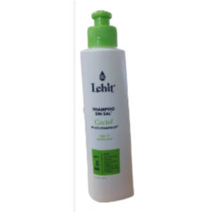 Shampoo Lehit Sin Sal Cóctel Multivitamínico 8 En 1 300ml