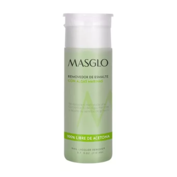 Removedor masglo de esmalte con algas marinas