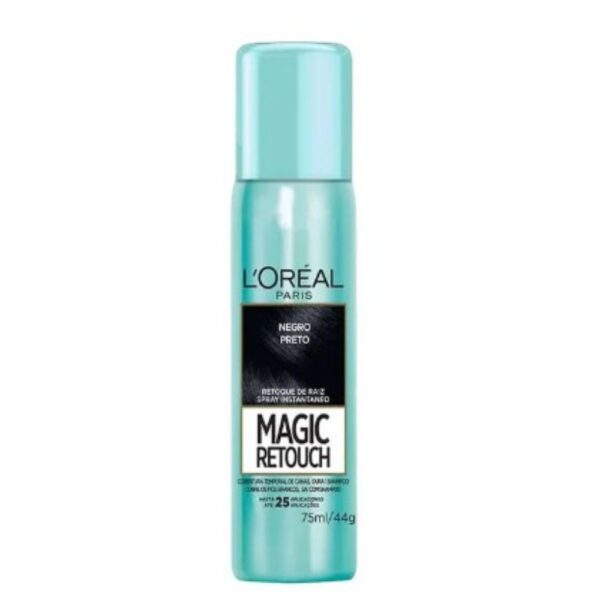 LOREAL MAGIC RETOUCH NEGRO PRETO 75ML