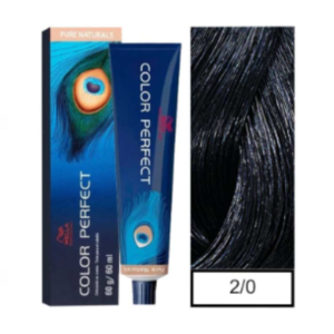 Tinte Wella permanente color perfect negro