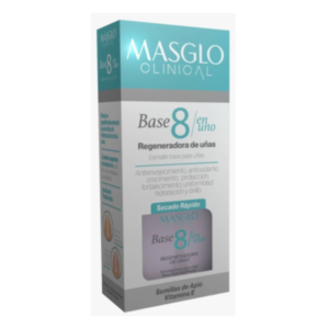 Masglo clinical base 8 en 1 regeneradora de uñas