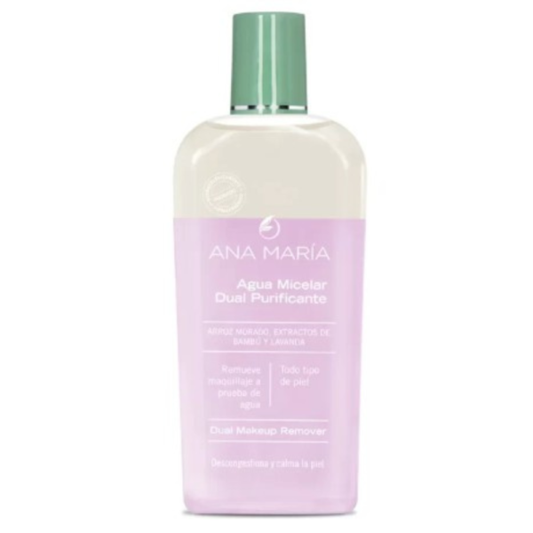ANA MARIA AGUA MICELAR DUAL PURIFICANTE 180ML