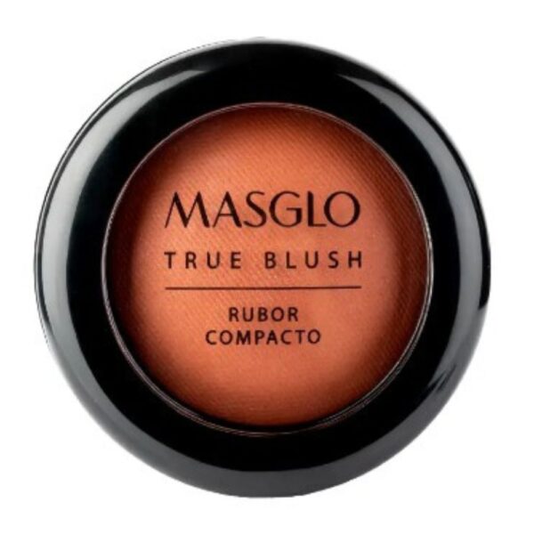 MASGLO TRUE BLUSH RUBOR COMPACTO TONO DESPANPANANTE