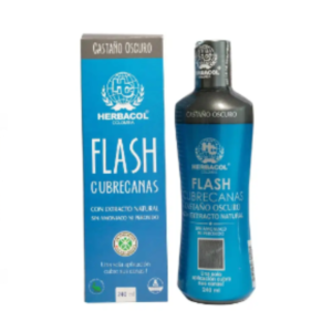 Flash herbacol cubrecanas castaño oscuro