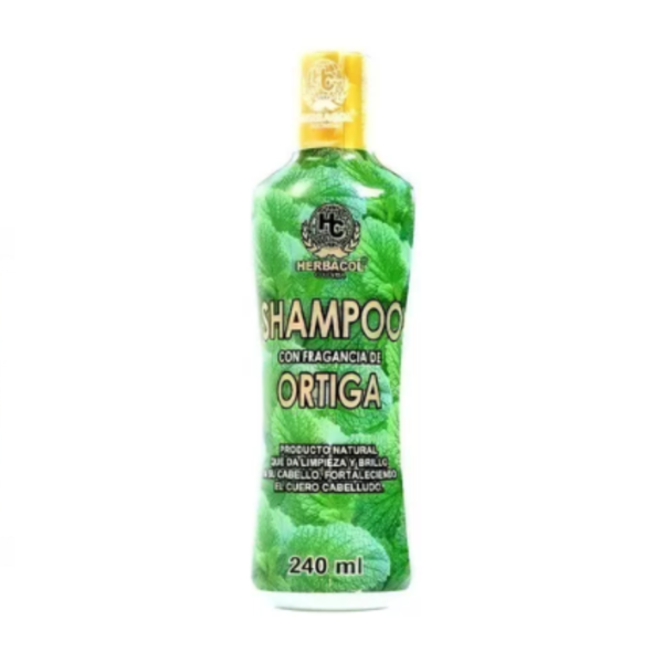 Shampoo Herbacolcon Fragancia De Ortiga 240 Ml