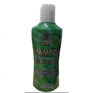 Shampoo herbacol con fragancia de ortiga y aloe vera 240ml