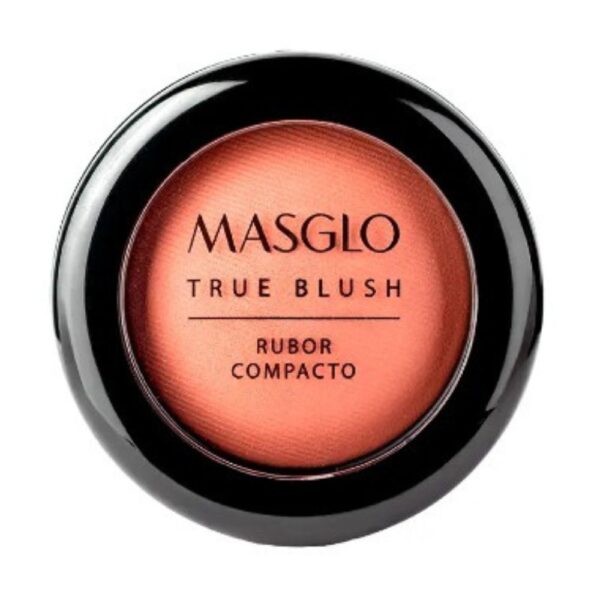 MASGLO TRUE BLUSH RUBOR COMPACTO TONO INCONFUNDIBLE
