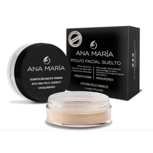ANA MARIA POLVO FACIAL SUELTO TONO CLARO 18G