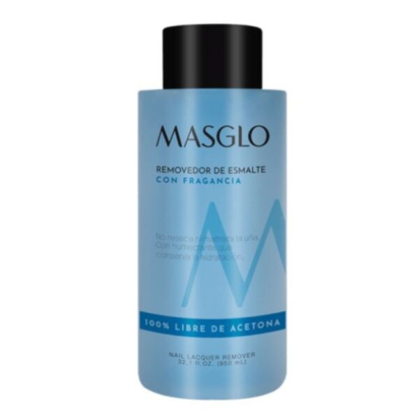 MASGLO REMOVEDOR DE ESMALTE CON FRAGANCIA 950ML