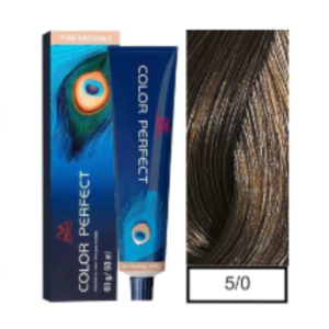 Tinte wella permanente color perfect castaño claro