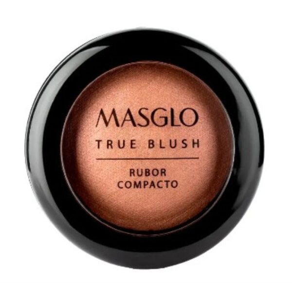 MASGLO TRUE BLUSH RUBOR COMPACTO TONO ATREVIDA