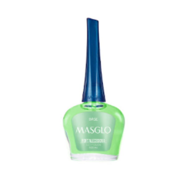 MASGLO BASE FORTALECEDORA AJO Y LIMON 13ML