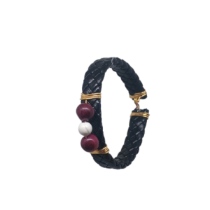 Pulsera Encanto Étnico en Cuero Sintético