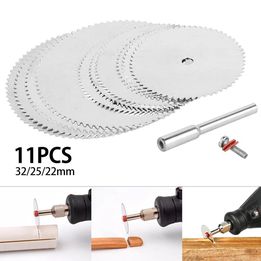 MINI DISCOS HOJA DE SIERRA PARA DREMEL MOTOTOOL Y TALADROS X 11 PCs