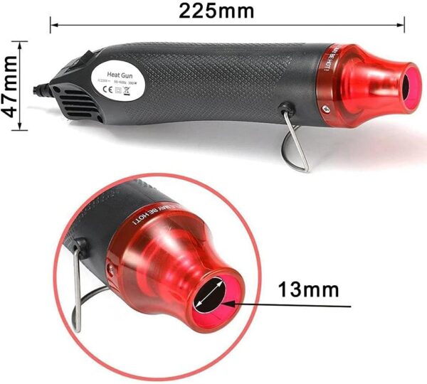 PISTOLA DE CALOR AIRE CALIENTE ELÉCTRICA 300W110V - Imagen 2