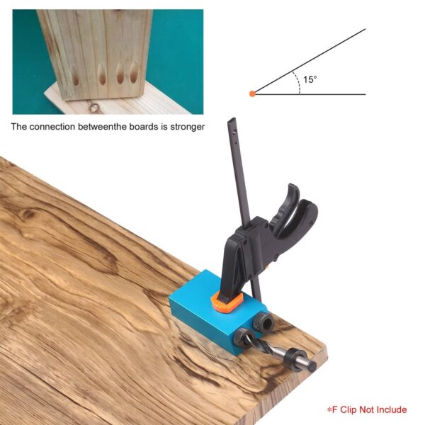 GUIA PARA AGUJEROS OCULTOS PLANTILLA KREG POCKET O BOLSILLO X15 PCs - Imagen 5