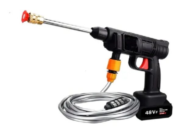Hidrolavadora Portátil Recargable con Doble Batería Limpieza Potente Donde Quieras - Imagen 3