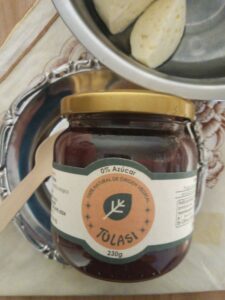 ¡Dulcemente Saludable! Descubre el sabor unico de nuestra Nueva mermelada de Moras Azules y Ruibarbo endulzada con miel de Yacón.