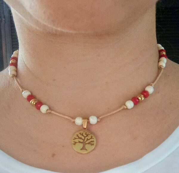 Set choker y pulceras - Imagen 3