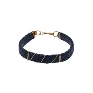 Pulsera Líneas Eternas en Cuero Sintético