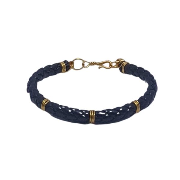 Pulsera Líneas Sutiles en Cuero Sintético